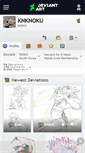 Mobile Screenshot of knknoku.deviantart.com