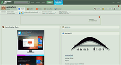 Desktop Screenshot of amine5a5.deviantart.com