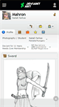 Mobile Screenshot of mahron.deviantart.com