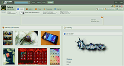 Desktop Screenshot of delere.deviantart.com