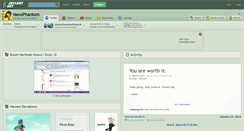 Desktop Screenshot of nanophantom.deviantart.com