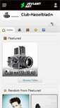 Mobile Screenshot of club-hasselblad.deviantart.com