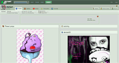 Desktop Screenshot of mizseri.deviantart.com