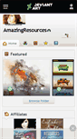 Mobile Screenshot of amazingresources.deviantart.com