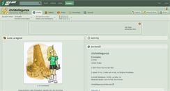 Desktop Screenshot of christellegonza.deviantart.com