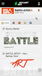 Mobile Screenshot of battle-artist.deviantart.com