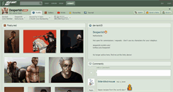 Desktop Screenshot of desperish.deviantart.com