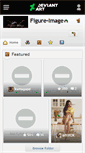 Mobile Screenshot of figure-image.deviantart.com