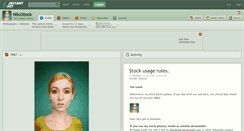 Desktop Screenshot of nikxstock.deviantart.com