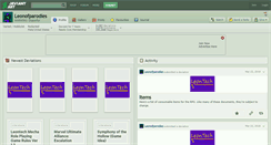 Desktop Screenshot of leonofparodies.deviantart.com