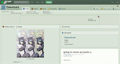Desktop Screenshot of pleasureland.deviantart.com