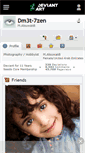 Mobile Screenshot of dm3t-7zen.deviantart.com