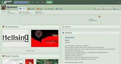 Desktop Screenshot of galvanized.deviantart.com