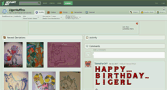 Desktop Screenshot of ligermuffins.deviantart.com