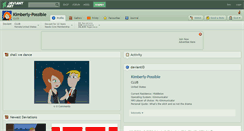 Desktop Screenshot of kimberly-possible.deviantart.com