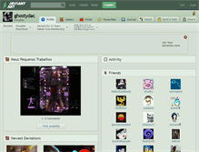 Tablet Screenshot of ghostydac.deviantart.com