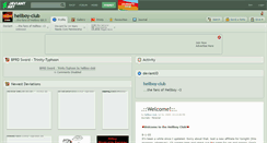 Desktop Screenshot of hellboy-club.deviantart.com