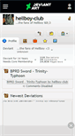 Mobile Screenshot of hellboy-club.deviantart.com