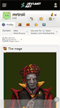 Mobile Screenshot of mrtroll.deviantart.com