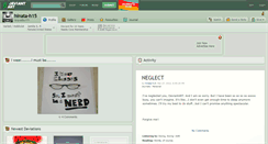 Desktop Screenshot of hinata-h15.deviantart.com