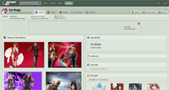 Desktop Screenshot of benikage.deviantart.com