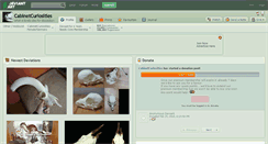 Desktop Screenshot of cabinetcuriosities.deviantart.com