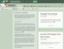 Tablet Screenshot of malebases.deviantart.com
