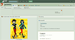 Desktop Screenshot of cupcakekyo.deviantart.com
