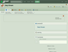 Tablet Screenshot of katy-dream.deviantart.com