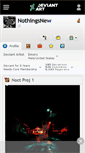 Mobile Screenshot of nothingsnew.deviantart.com
