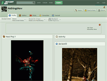 Tablet Screenshot of nothingsnew.deviantart.com