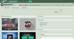 Desktop Screenshot of kasperjohnsen.deviantart.com