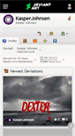 Mobile Screenshot of kasperjohnsen.deviantart.com