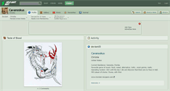 Desktop Screenshot of cavanoskus.deviantart.com