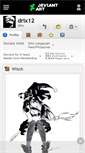 Mobile Screenshot of drix12.deviantart.com