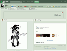 Tablet Screenshot of drix12.deviantart.com