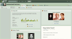 Desktop Screenshot of katiemcgrath-fanclub.deviantart.com