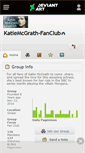 Mobile Screenshot of katiemcgrath-fanclub.deviantart.com