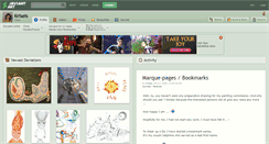 Desktop Screenshot of kriseis.deviantart.com
