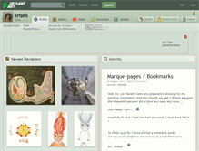 Tablet Screenshot of kriseis.deviantart.com