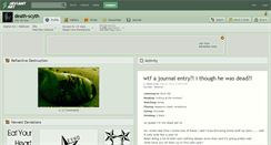Desktop Screenshot of death-scyth.deviantart.com