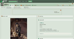 Desktop Screenshot of celtic-a.deviantart.com