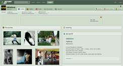 Desktop Screenshot of inkielove.deviantart.com