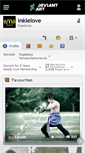 Mobile Screenshot of inkielove.deviantart.com