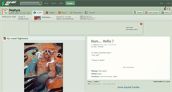 Desktop Screenshot of nephyla.deviantart.com