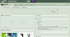 Desktop Screenshot of lynnthe.deviantart.com