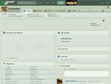 Tablet Screenshot of lm-photos.deviantart.com