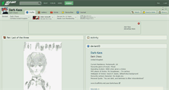Desktop Screenshot of dark-kaos.deviantart.com