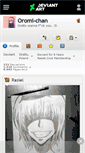 Mobile Screenshot of oromi-chan.deviantart.com