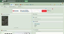Desktop Screenshot of 3dzweistein.deviantart.com